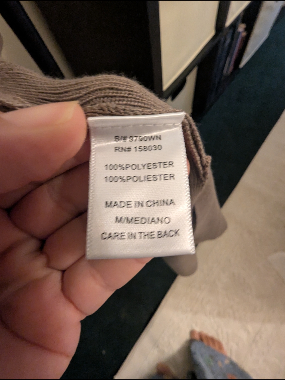 Love Tree Taupe Lightweight Cardigan